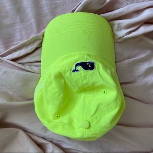 Bright yellow vineyard vines hat